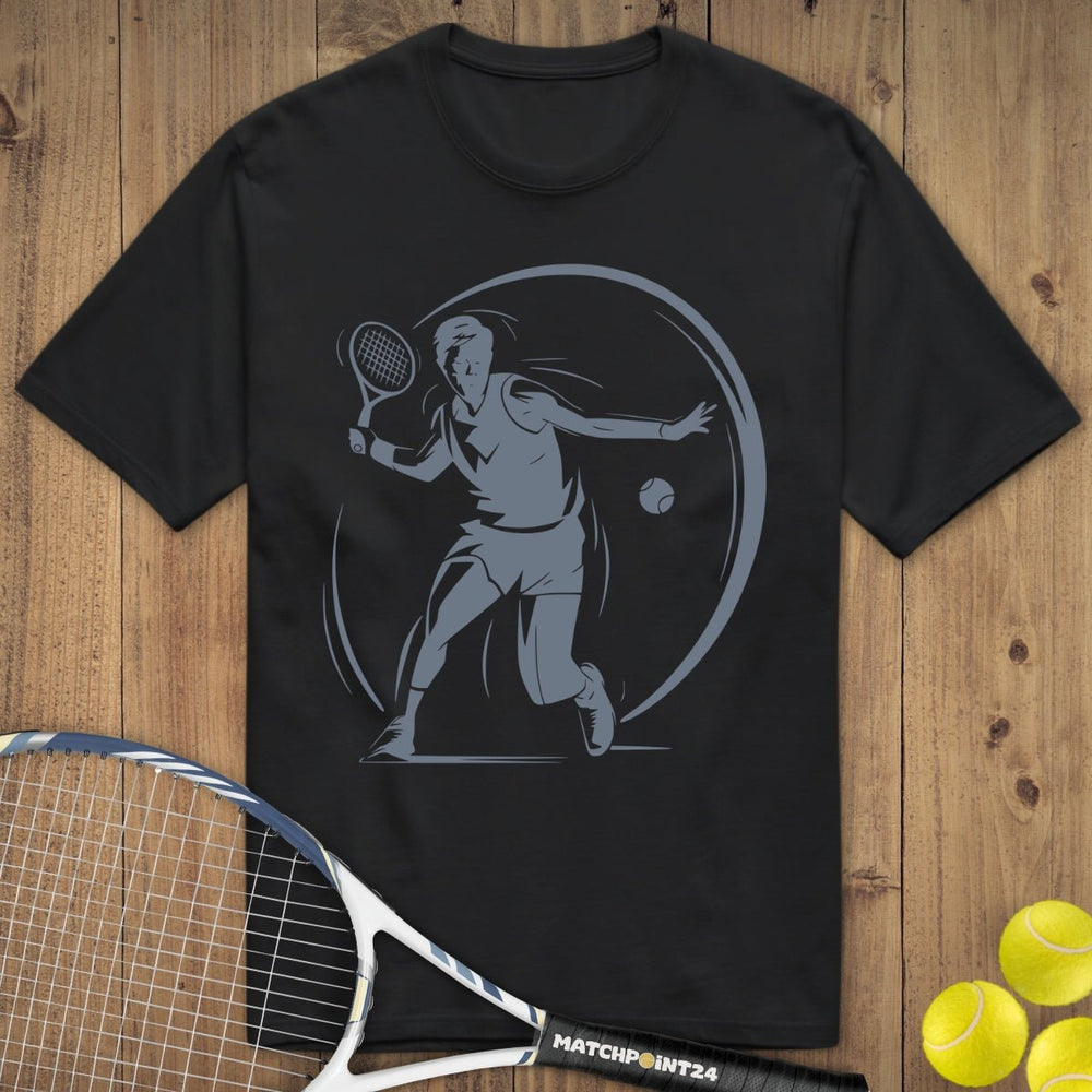 Hit it Mann | Premium Herren T-Shirt - Matchpoint24 - Kleidung für Tennisfans