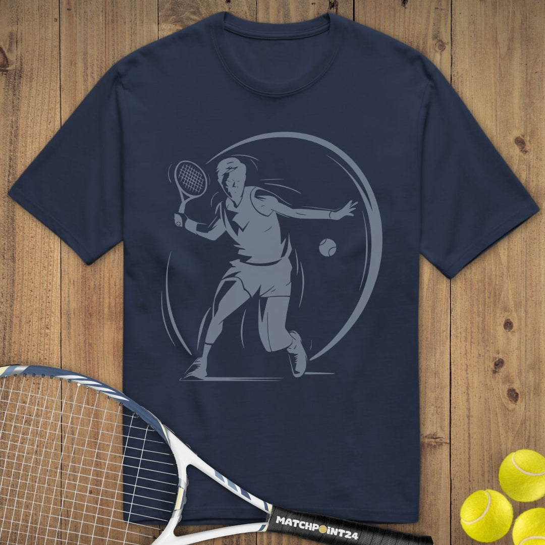 Hit it Mann | Premium Herren T-Shirt - Matchpoint24 - Kleidung für Tennisfans