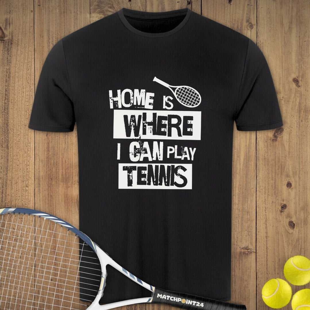 Home Is | Herren Sport T-Shirt - Matchpoint24 - Kleidung für Tennisfans