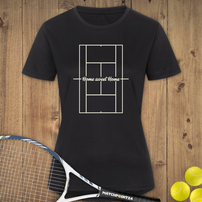 Home sweet home | Damen Sport T-Shirt - Matchpoint24 - Kleidung für Tennisfans