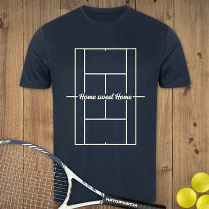 Home sweet home | Herren Sport T-Shirt - Matchpoint24 - Kleidung für Tennisfans