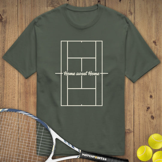 Home Sweet Home | Premium Herren T-Shirt - Matchpoint24 - Kleidung für Tennisfans