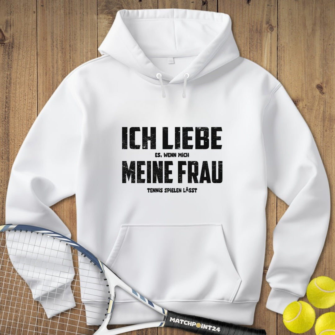 Ich liebe meine Frau | Hoodie (Unisex) - Matchpoint24 - Kleidung für Tennisfans