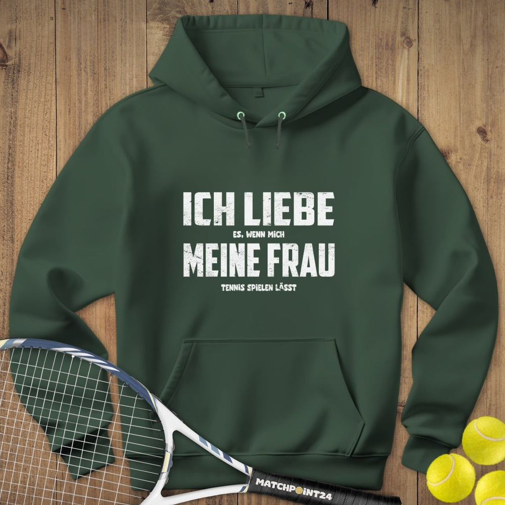 Ich liebe meine Frau | Hoodie (Unisex) - Matchpoint24 - Kleidung für Tennisfans