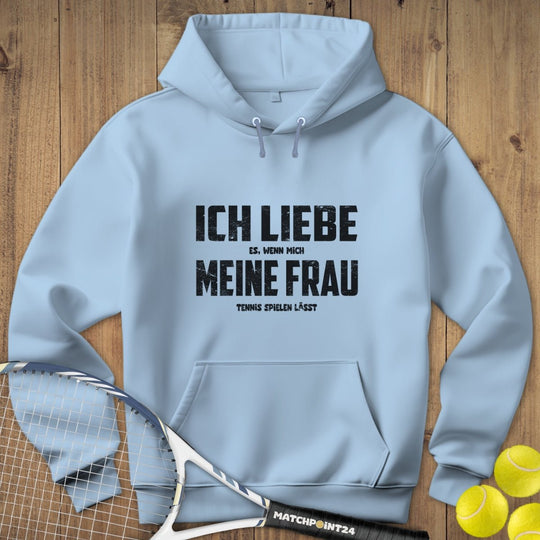 Ich liebe meine Frau | Hoodie (Unisex) - Matchpoint24 - Kleidung für Tennisfans