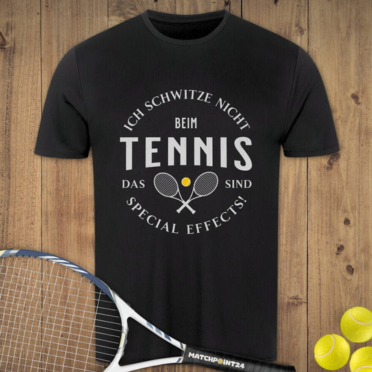 Ich schwitze nicht | Herren Sport T-Shirt - Matchpoint24 - Kleidung für Tennisfans