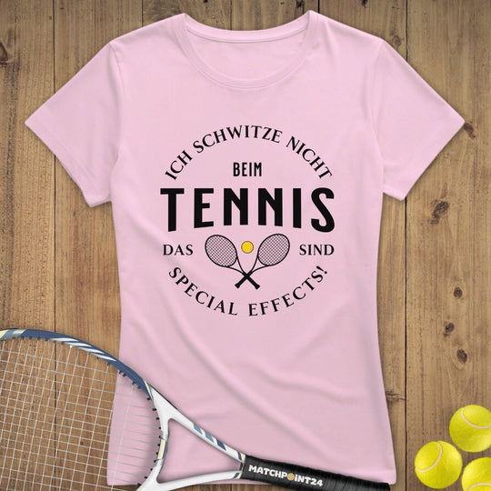 Ich schwitze nicht | Premium Damen T-Shirt - Matchpoint24 - Kleidung für Tennisfans