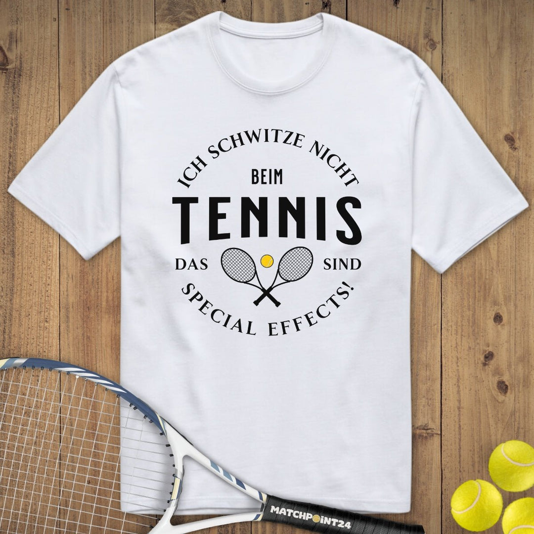 Ich schwitze nicht | Premium Herren T-Shirt - Matchpoint24 - Kleidung für Tennisfans