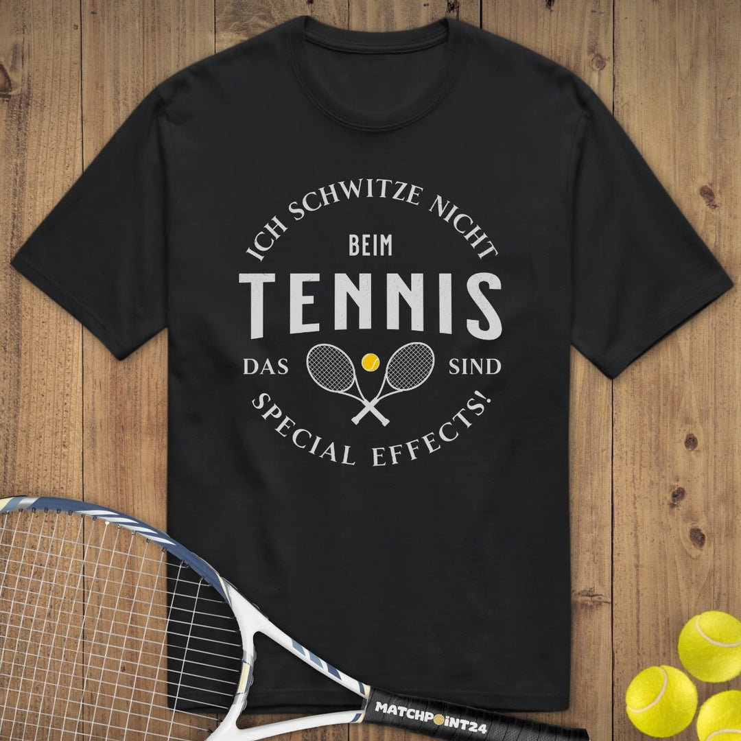 Ich schwitze nicht | Premium Herren T-Shirt - Matchpoint24 - Kleidung für Tennisfans