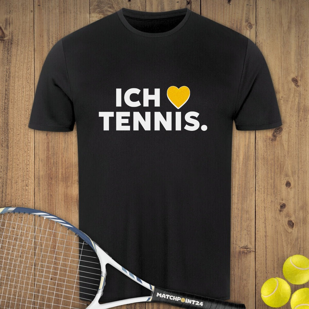 Ich steh auf Tennis | Herren Sport T-Shirt - Matchpoint24 - Kleidung für Tennisfans