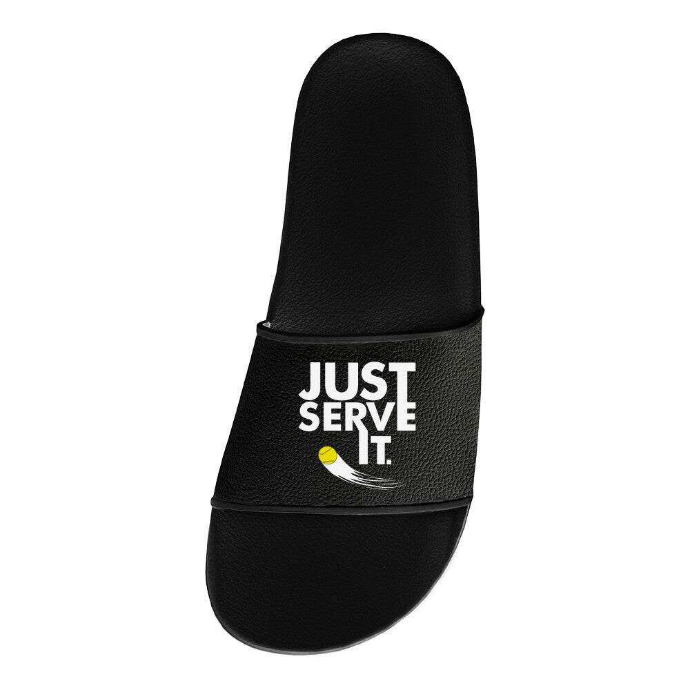 Just serve it | Badelatschen neu - Matchpoint24 - Kleidung für Tennisfans