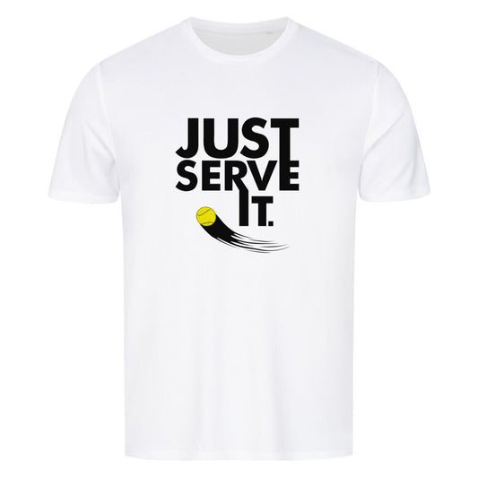 Just serve it | Herren Sport T-Shirt neu - Matchpoint24 - Kleidung für Tennisfans