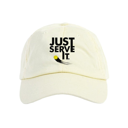 Just serve it | Organic Cap neu - Matchpoint24 - Kleidung für Tennisfans
