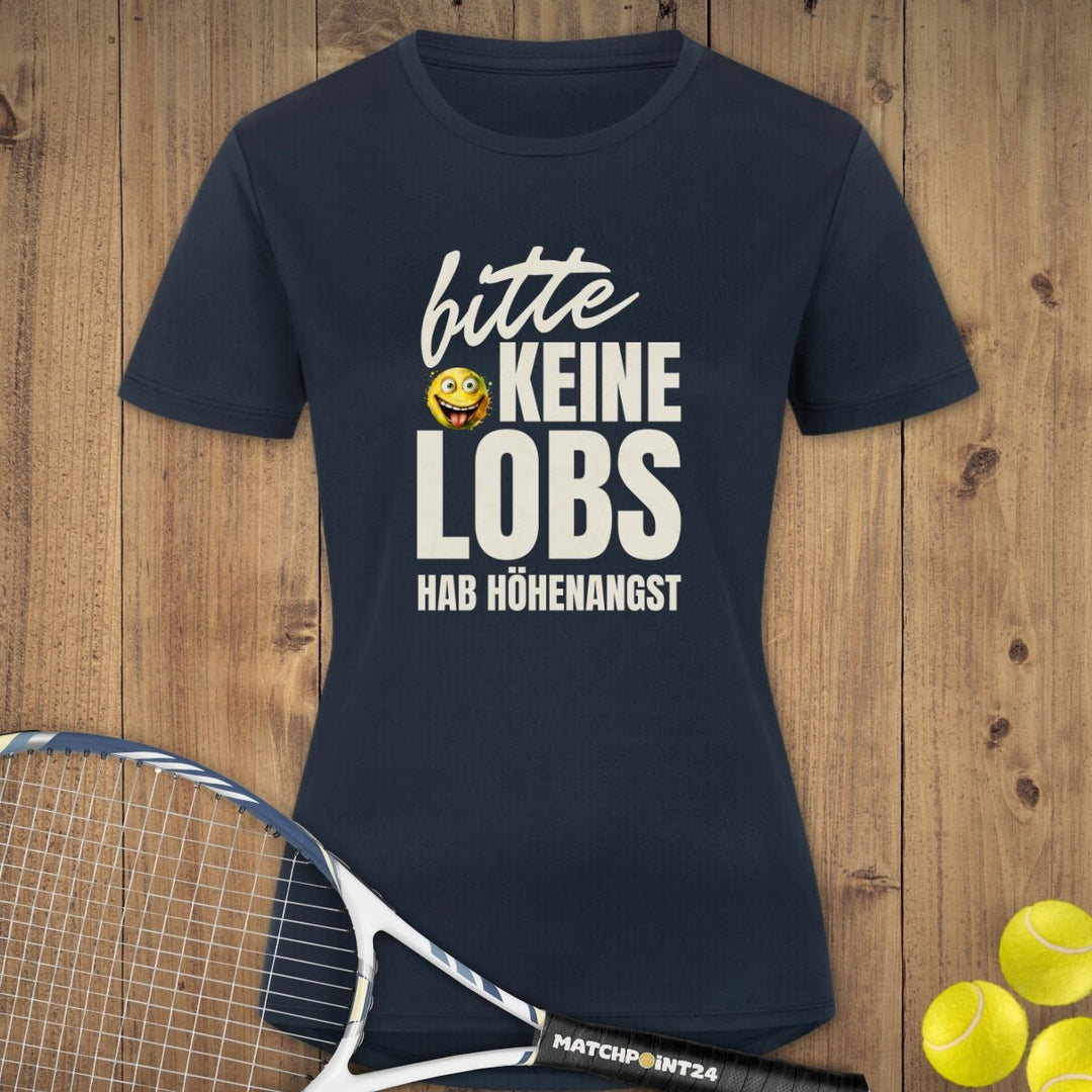 Keine Lobs | Damen Sport T-Shirt - Matchpoint24 - Kleidung für Tennisfans