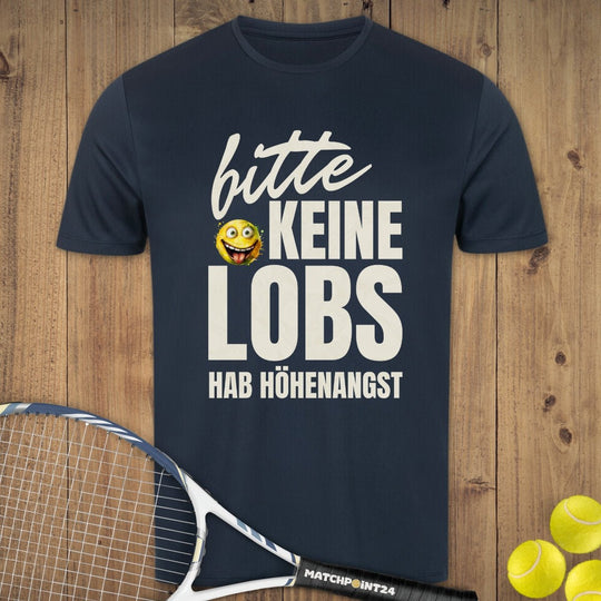 Keine Lobs | Herren Sport T-Shirt - Matchpoint24 - Kleidung für Tennisfans