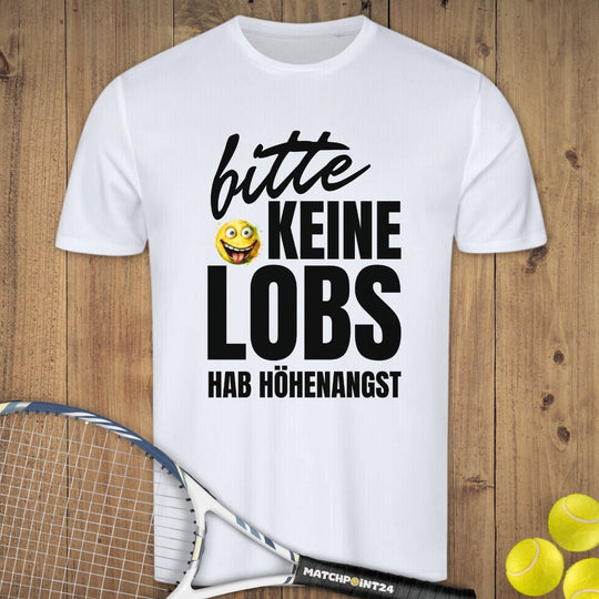 Keine Lobs | Herren Sport T-Shirt - Matchpoint24 - Kleidung für Tennisfans