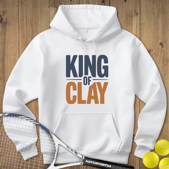 King of Clay | Hoodie (Unisex) - Matchpoint24 - Kleidung für Tennisfans