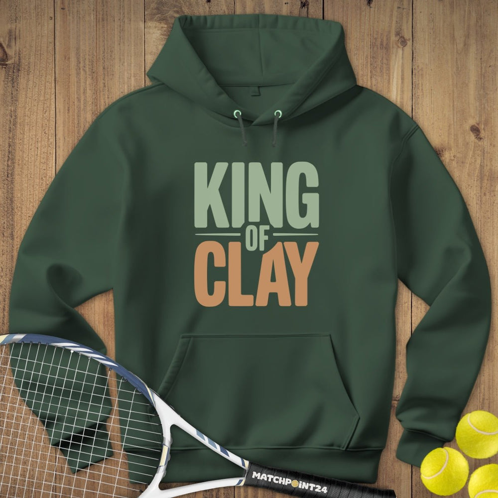 King of Clay | Hoodie (Unisex) - Matchpoint24 - Kleidung für Tennisfans