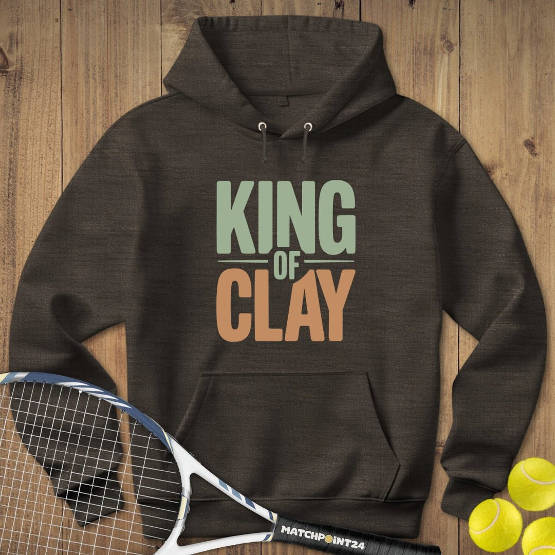 King of Clay | Hoodie (Unisex) - Matchpoint24 - Kleidung für Tennisfans