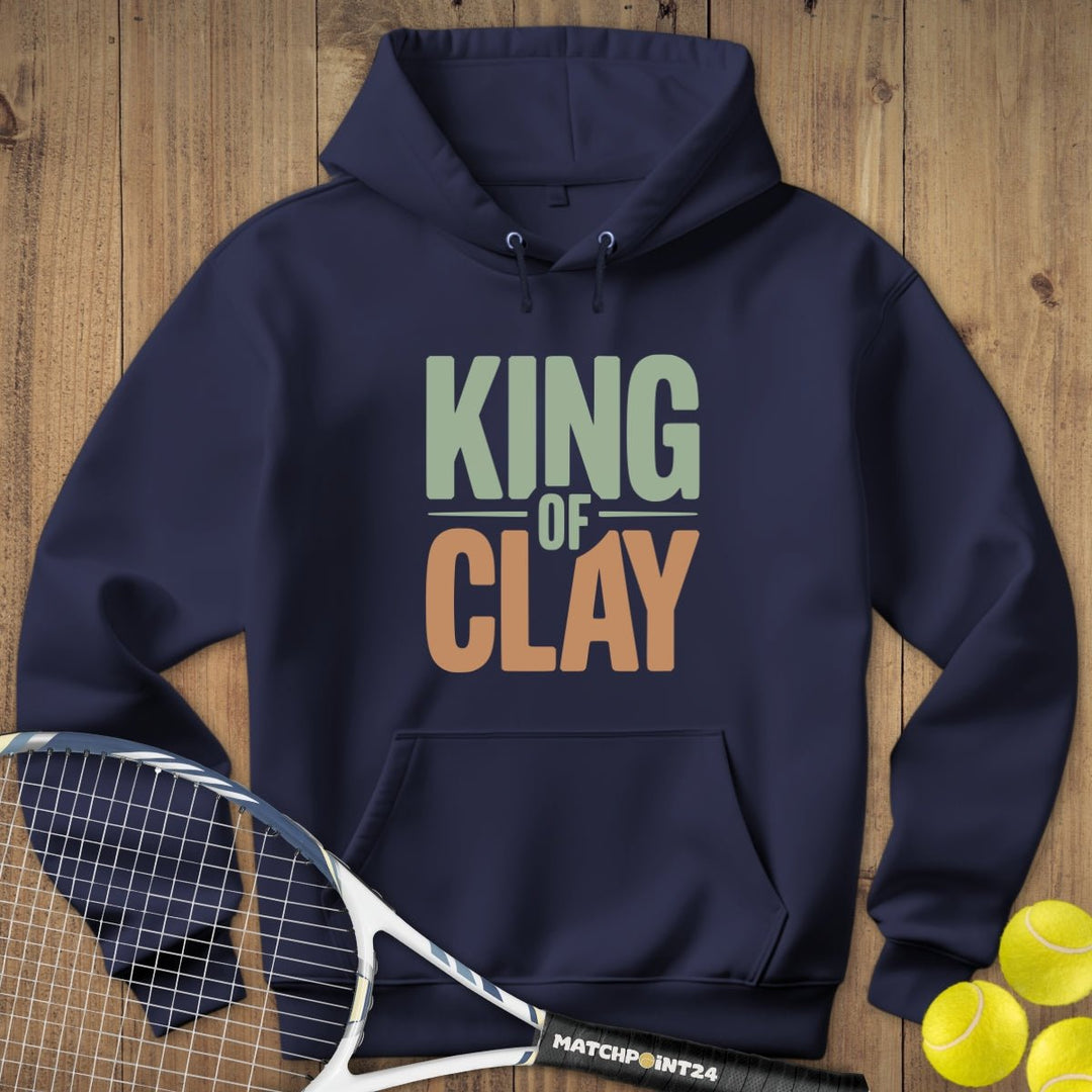 King of Clay | Hoodie (Unisex) - Matchpoint24 - Kleidung für Tennisfans