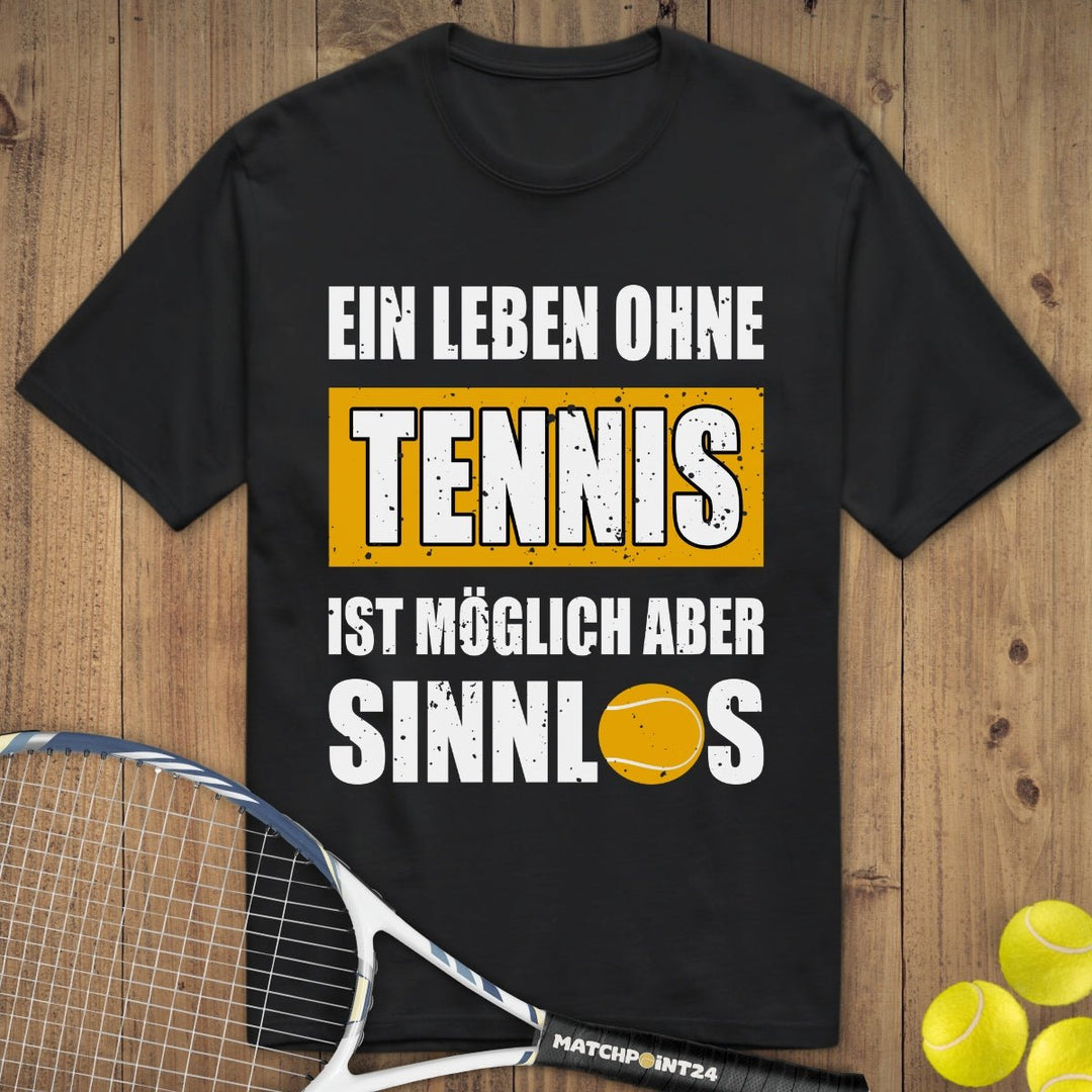 Leben ohne Tennis | Premium Herren T-Shirt - Matchpoint24 - Kleidung für Tennisfans