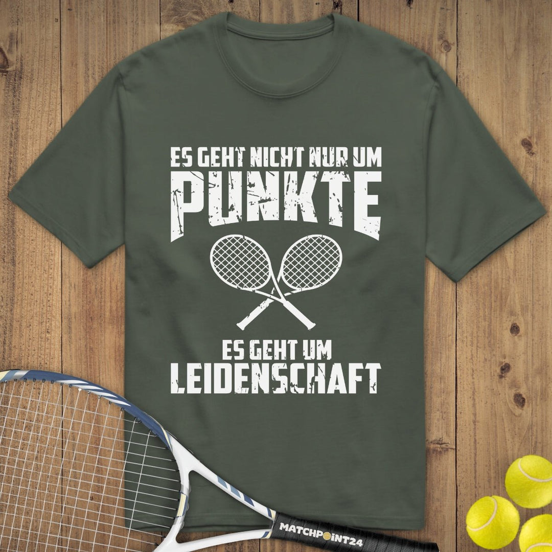 Leidenschaft | Premium Herren T-Shirt - Matchpoint24 - Kleidung für Tennisfans