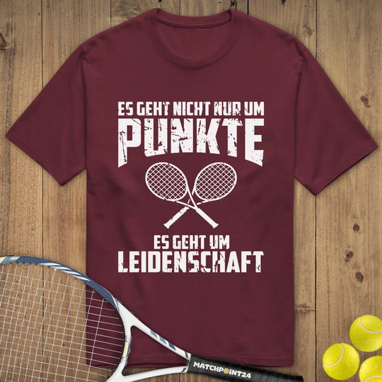 Leidenschaft | Premium Herren T-Shirt - Matchpoint24 - Kleidung für Tennisfans