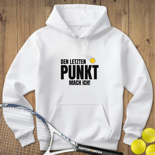 Letzter Punkt | Hoodie (Unisex) - Matchpoint24 - Kleidung für Tennisfans