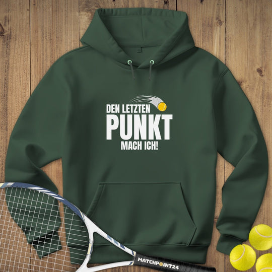 Letzter Punkt | Hoodie (Unisex) - Matchpoint24 - Kleidung für Tennisfans