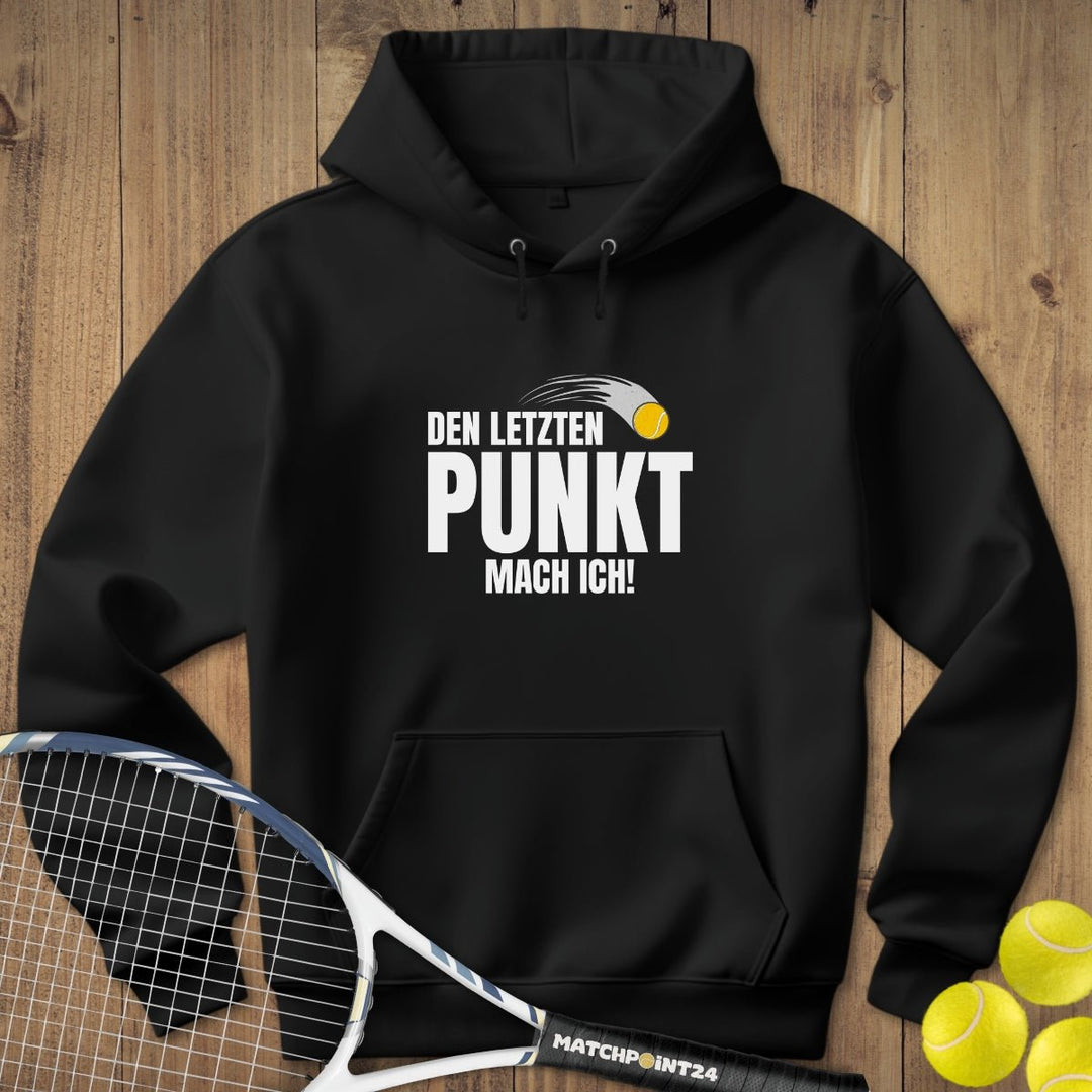 Letzter Punkt | Hoodie (Unisex) - Matchpoint24 - Kleidung für Tennisfans