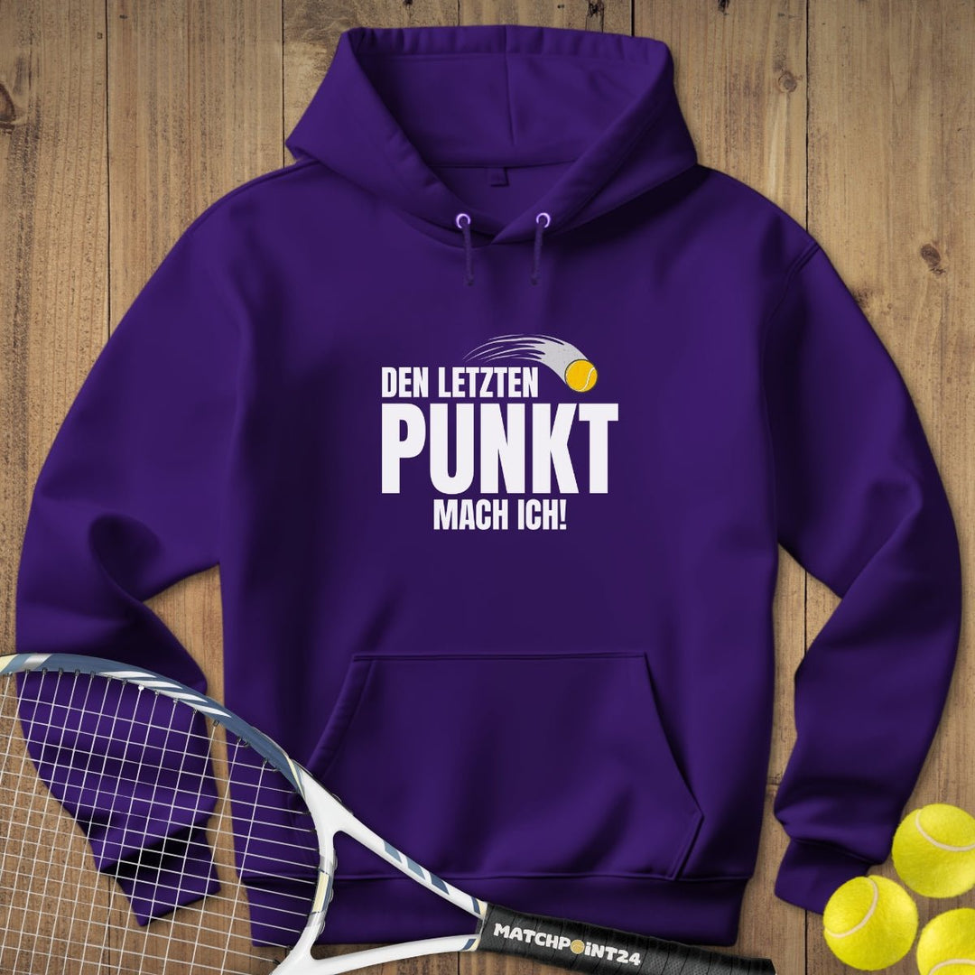 Letzter Punkt | Hoodie (Unisex) - Matchpoint24 - Kleidung für Tennisfans