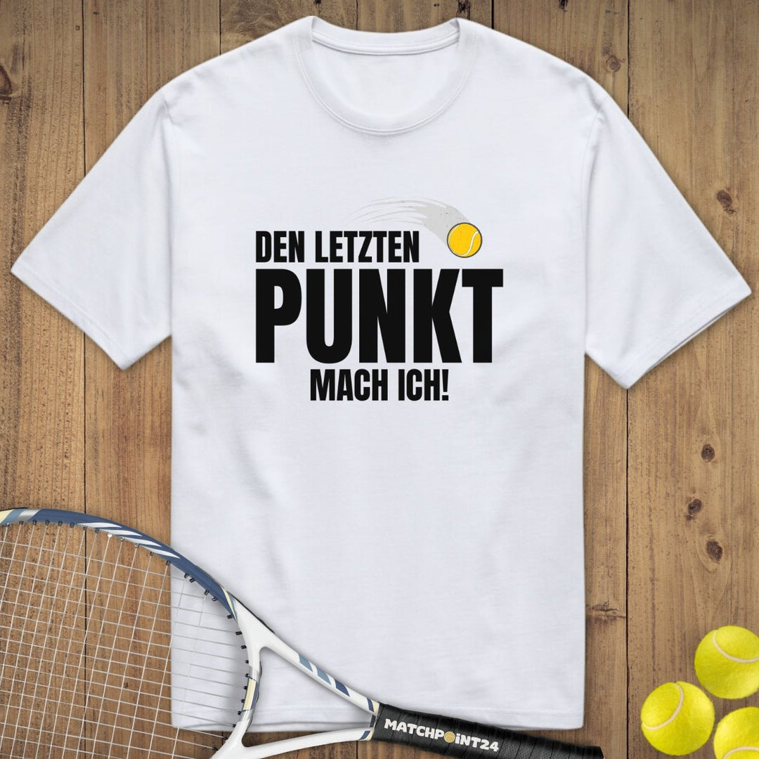 Letzter Punkt | Premium Herren T-Shirt - Matchpoint24 - Kleidung für Tennisfans