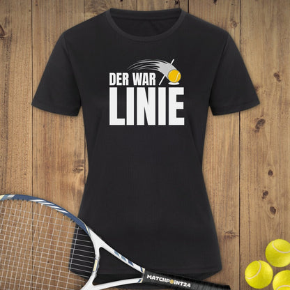 Linie | Damen Sport T-Shirt - Matchpoint24 - Kleidung für Tennisfans