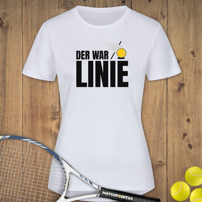 Linie | Damen Sport T-Shirt - Matchpoint24 - Kleidung für Tennisfans