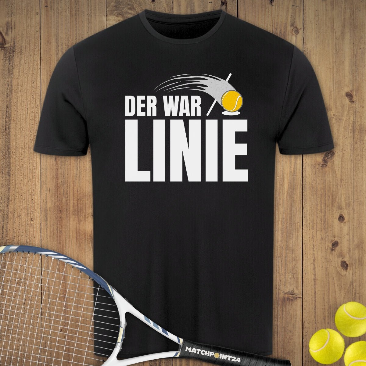 Linie | Herren Sport T-Shirt - Matchpoint24 - Kleidung für Tennisfans