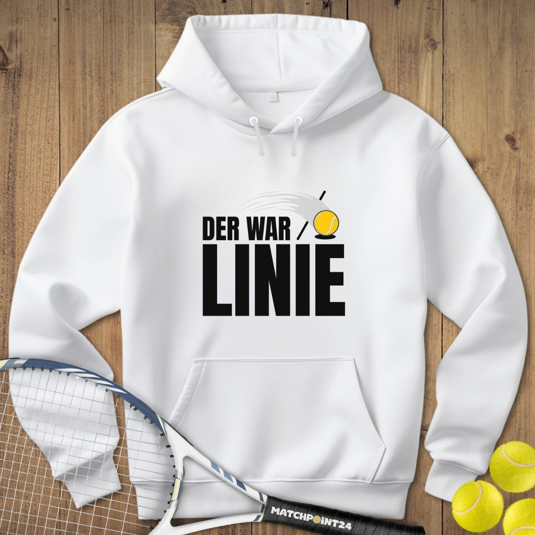 Linie | Hoodie (Unisex) - Matchpoint24 - Kleidung für Tennisfans