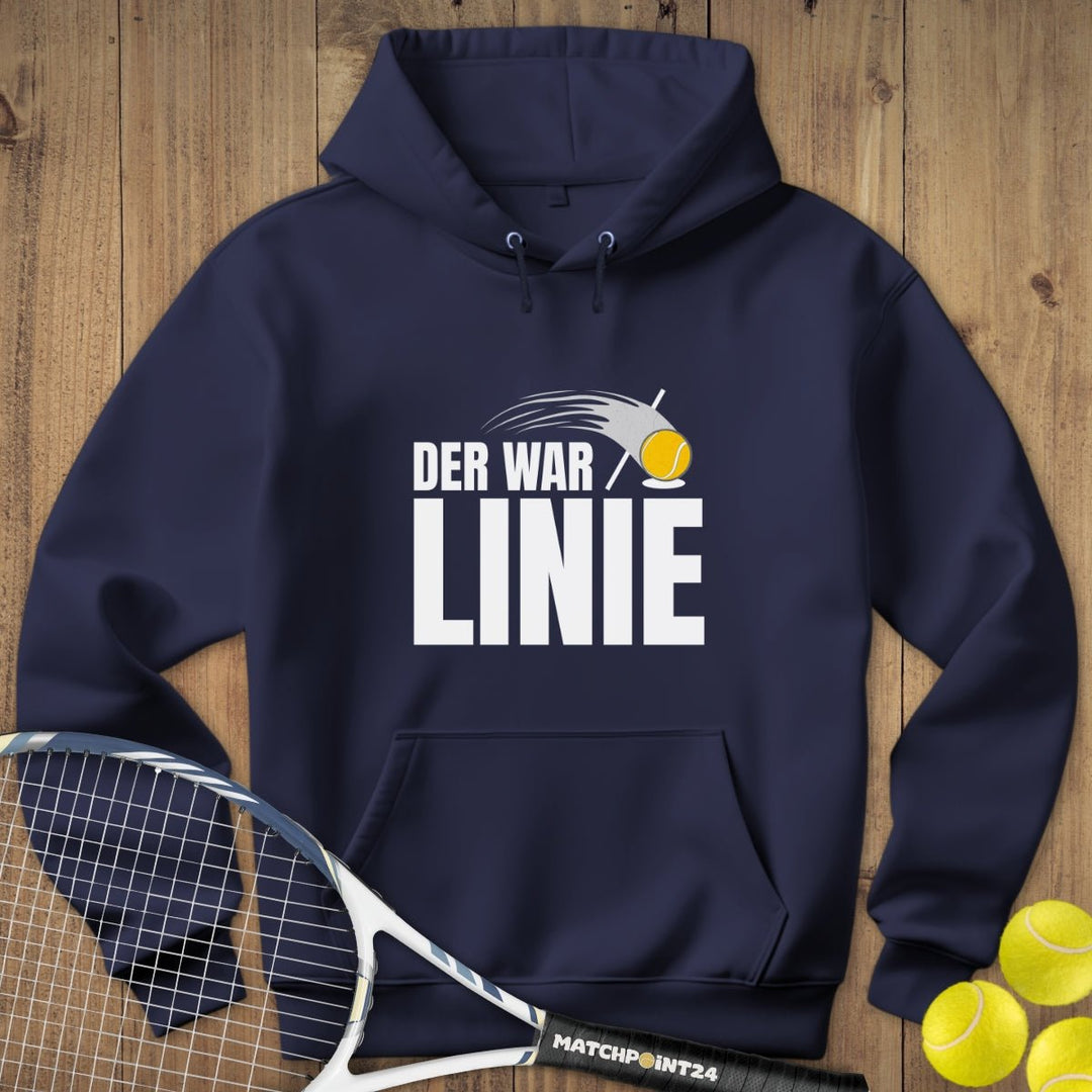 Linie | Hoodie (Unisex) - Matchpoint24 - Kleidung für Tennisfans