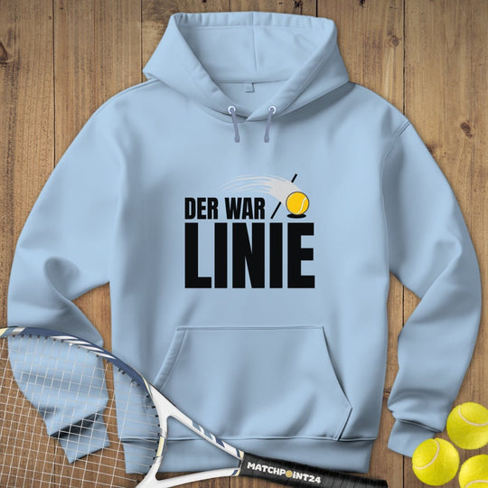 Linie | Hoodie (Unisex) - Matchpoint24 - Kleidung für Tennisfans