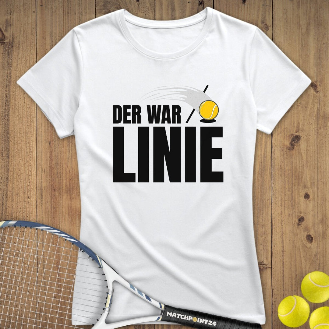 Linie | Premium Damen T-Shirt - Matchpoint24 - Kleidung für Tennisfans