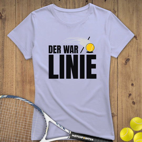 Linie | Premium Damen T-Shirt - Matchpoint24 - Kleidung für Tennisfans