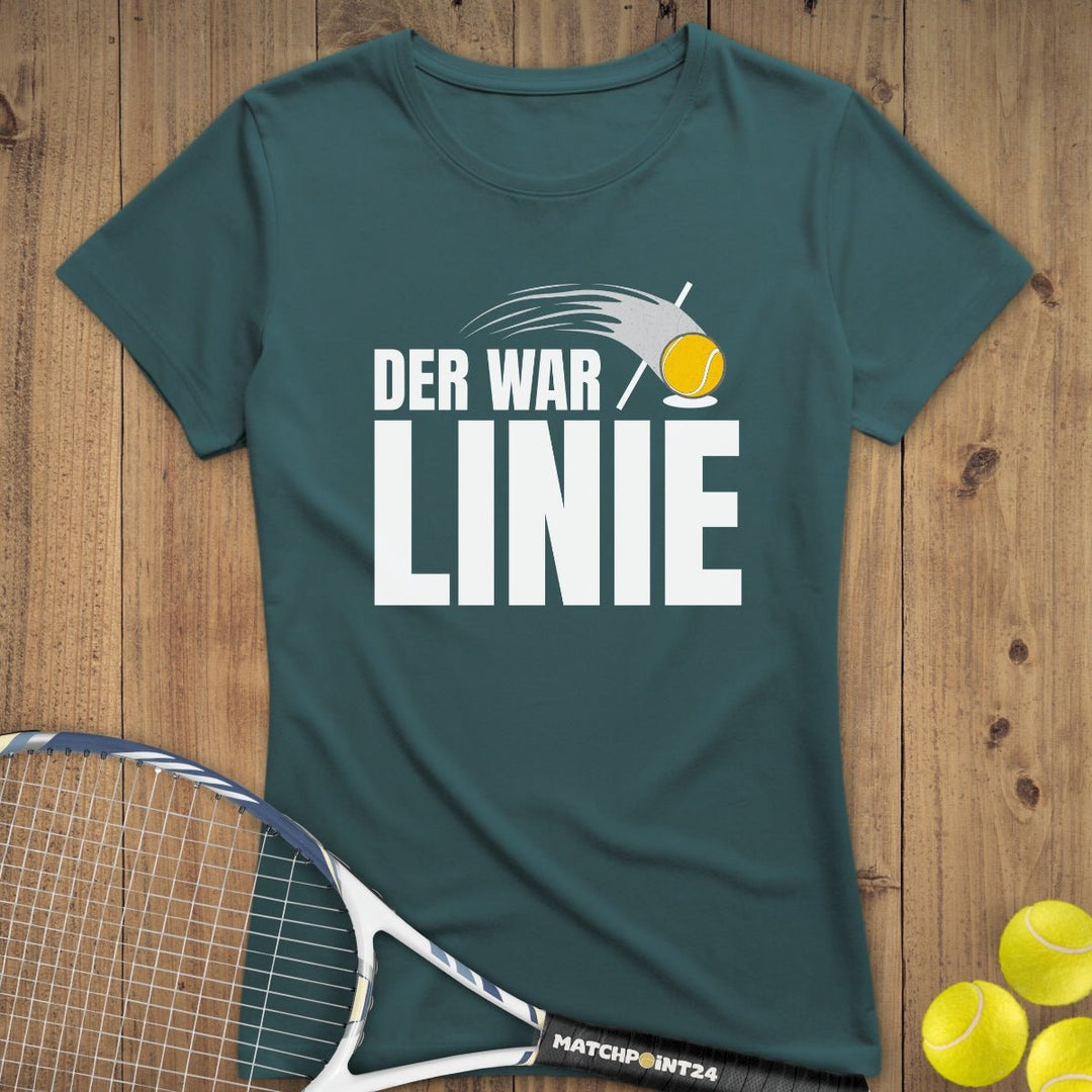 Linie | Premium Damen T-Shirt - Matchpoint24 - Kleidung für Tennisfans