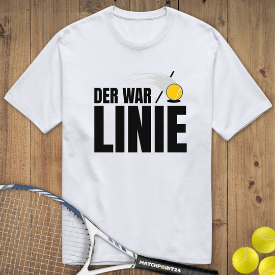 Linie | Premium Herren T-Shirt - Matchpoint24 - Kleidung für Tennisfans