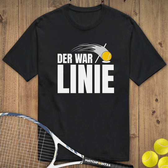 Linie | Premium Herren T-Shirt - Matchpoint24 - Kleidung für Tennisfans