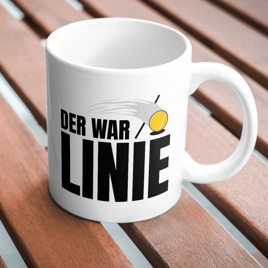 Linie | Tasse - Matchpoint24 - Kleidung für Tennisfans