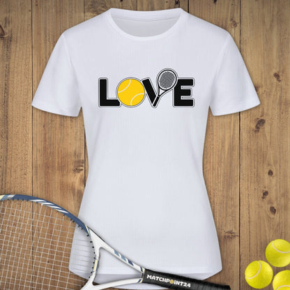 Love 1024 | Damen Sport T-Shirt - Matchpoint24 - Kleidung für Tennisfans