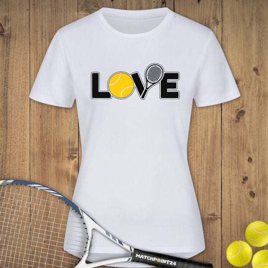 Love 1024 | Damen Sport T-Shirt - Matchpoint24 - Kleidung für Tennisfans