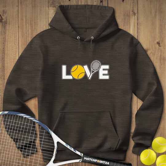 Love 1024 | Hoodie (Unisex) - Matchpoint24 - Kleidung für Tennisfans