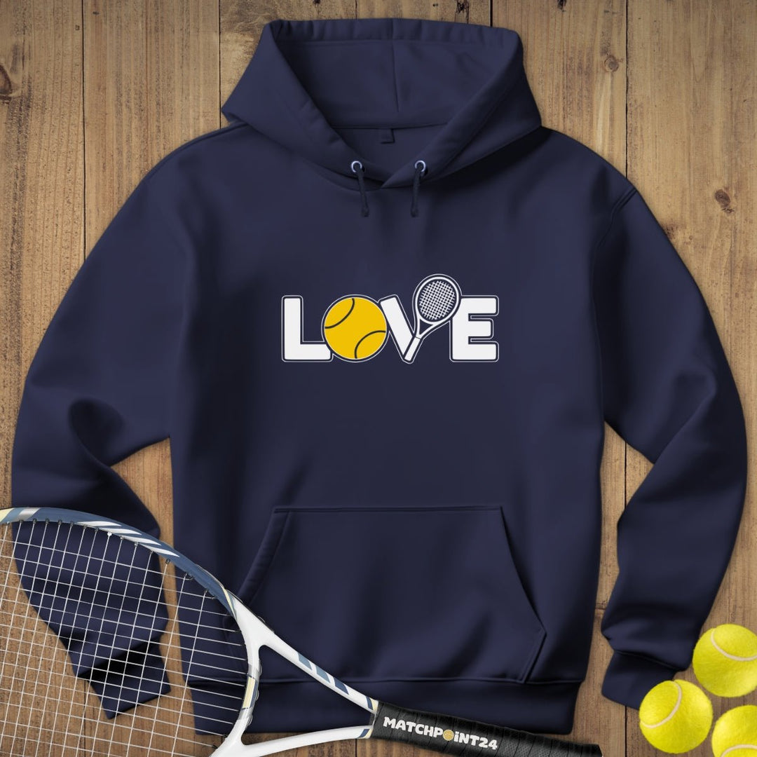 Love 1024 | Hoodie (Unisex) - Matchpoint24 - Kleidung für Tennisfans