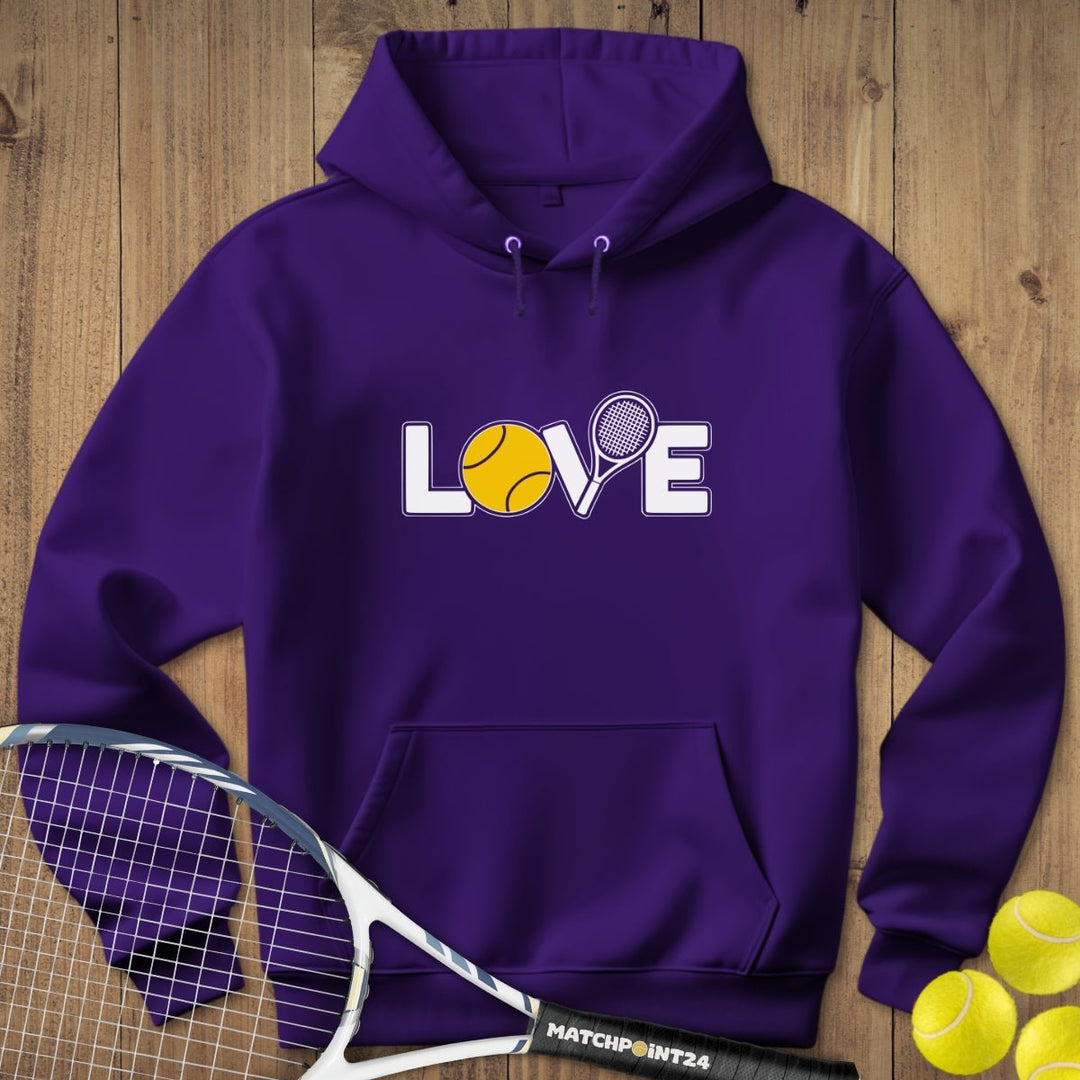 Love 1024 | Hoodie (Unisex) - Matchpoint24 - Kleidung für Tennisfans