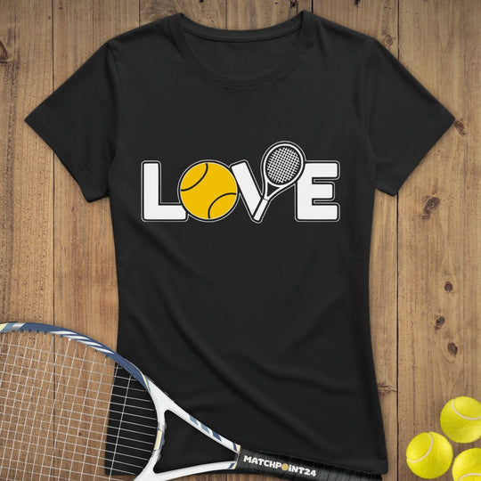 Love 1024 | Premium Damen T-Shirt - Matchpoint24 - Kleidung für Tennisfans